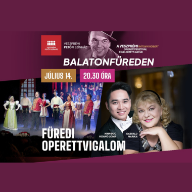 Füredi Operettvigalom<br>2025. július 14.