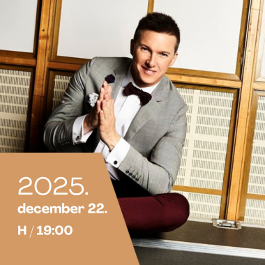 Gájer Bálint ünnepi koncert: "Szép karácsony vár"<br>2025. december 22.