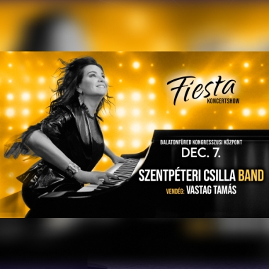 Szentpéteri Csilla Band & Vastag Tamás<br>2024. december 7.